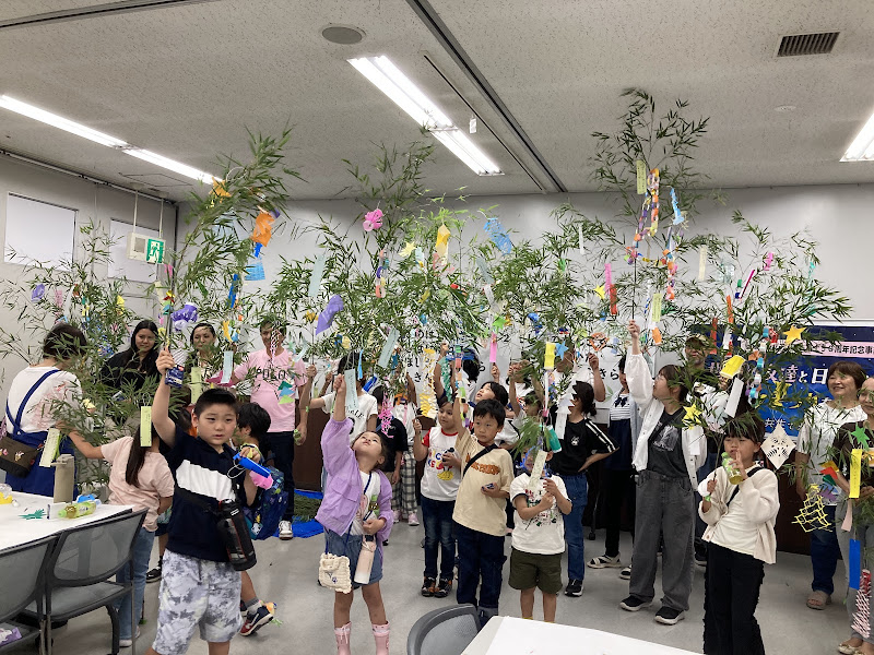 世界の友達と日本の文化七夕まつりを楽しもう！